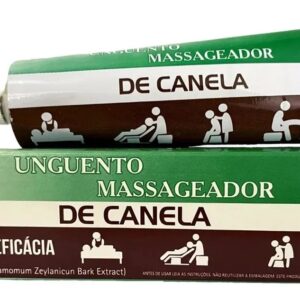 12 Unid Unguento Massageador de Canela com 100grs