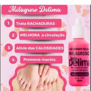 12 Unid Loção Milagroso Delima 30ml