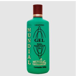 12 Unid Gel Massageador Mundial 200grs