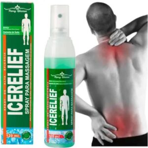 12 Unid Spray Para Massagem Icerelief 120ml