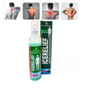 12 Unid Spray Para Massagem Icerelief 120ml