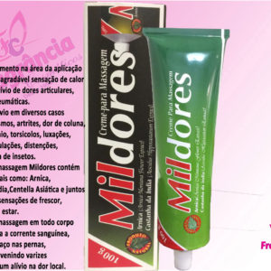 60 Unid Creme para Massagem Mildores 100grs