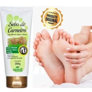 12 Unid Creme Sebo De Carneiro Com Oleo De Argan Cacau Apinil