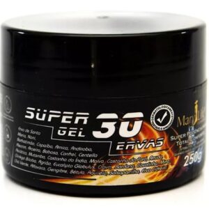 12 Unid Super Gel 30 Ervas 250g Pote Mary Life