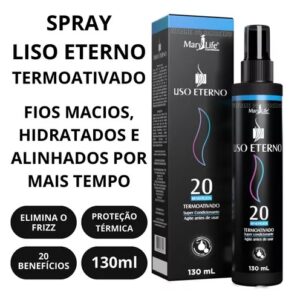 12 Unid Leave-in Uso Eterno 20 Benefícios Mary Life 130ml