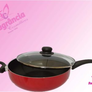 Frigideira Wok Antiaderente Vieggio nº28 Com Cabo