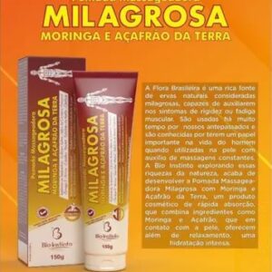 12 Unid Pomada Massageadora Milagrosa com Moringa Bio Instinto