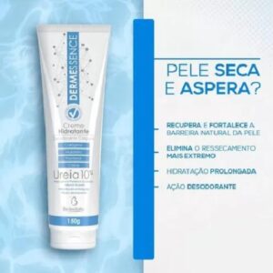 12 Unid Creme Hidratante Dermessence Ureia 10% Bisnaga 150grs